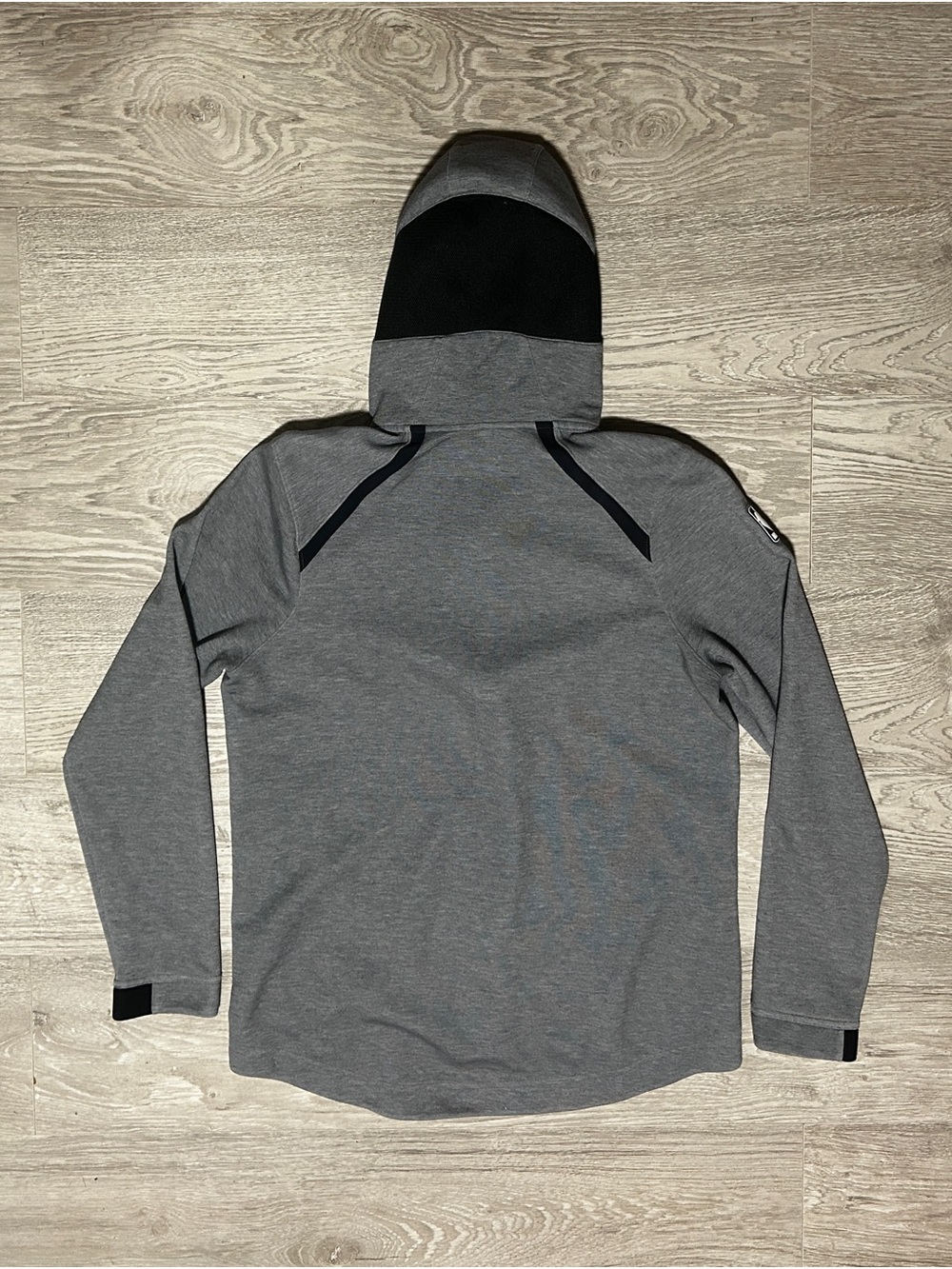 Nike Raptors Dri-Fir Men’s Gray Hooded Zip Jacket with Team Logo - Picture 2 of 5